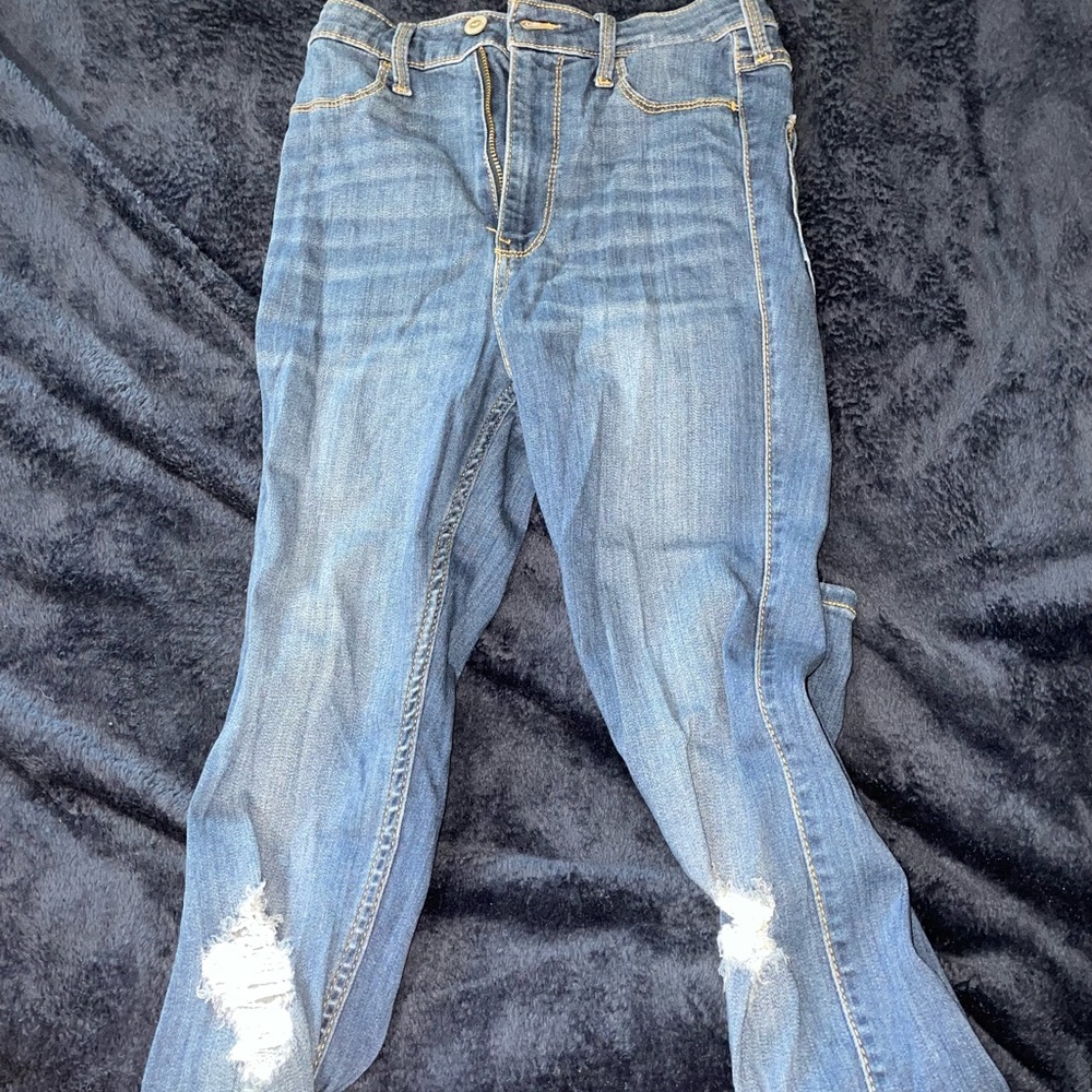 Ultra high rise hollister jeggings